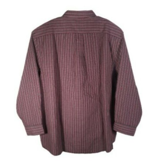 US POLO ASSN Mens 2XL Big Red Plaid Shirt Long Sleeve Button Down NWT MSRP $ 60 - Picture 4 of 9